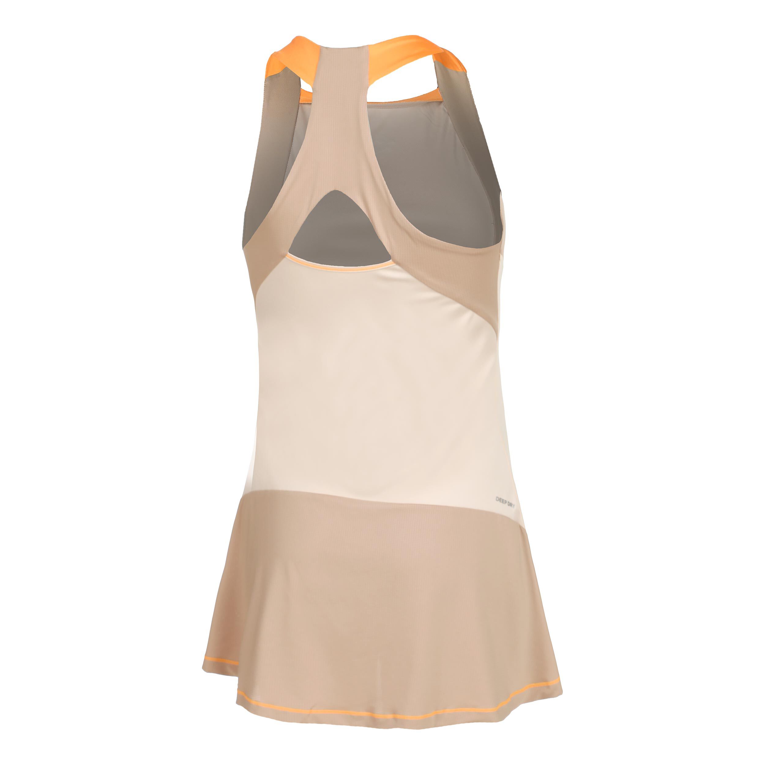 Tech Kleid Damen - Creme, Beige