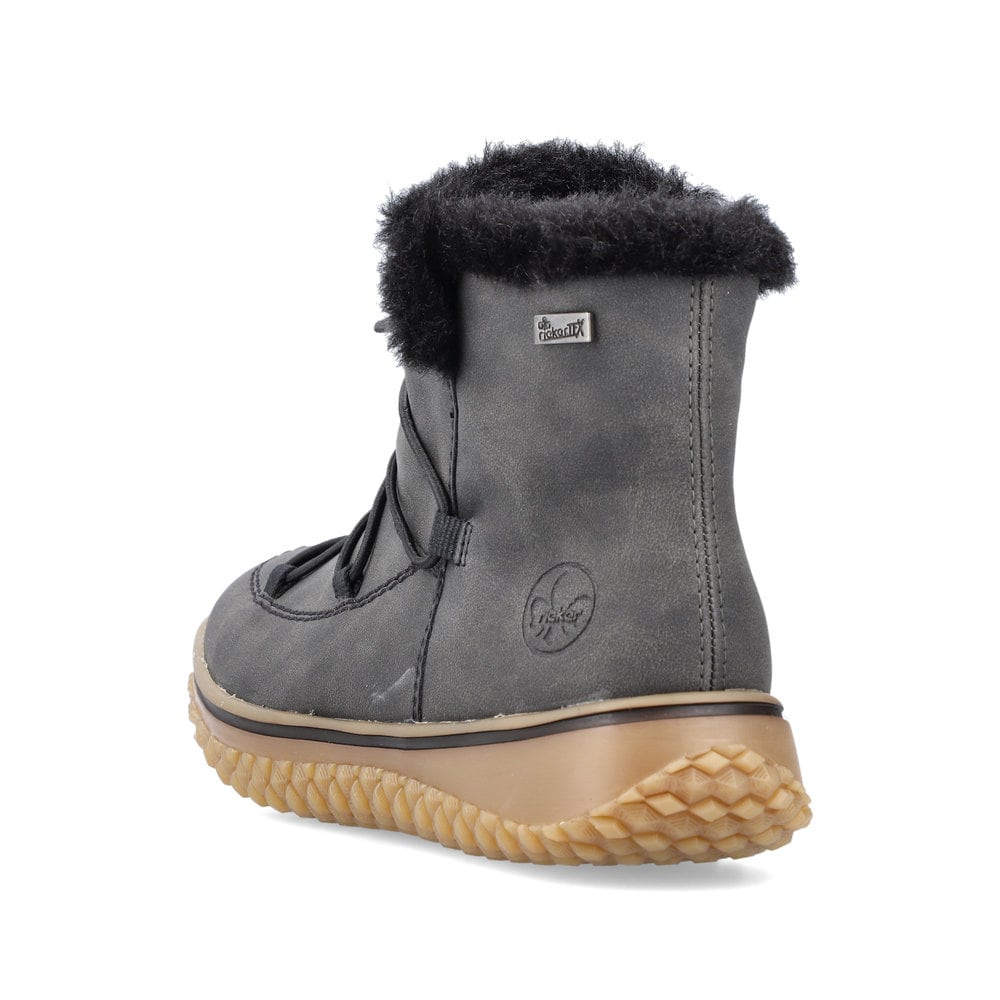 Rieker Damen Kurzstiefel anthrazit