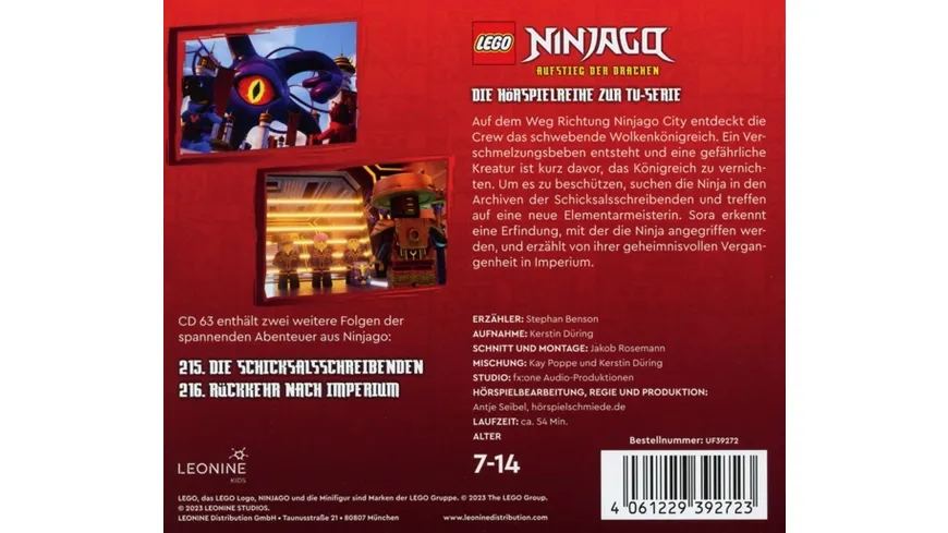 LEGO Ninjago (CD 63)
