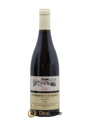 Chambertin Clos de Bèze Grand Cru Bart (Domaine)  2014 - Lot de 1 Bouteille