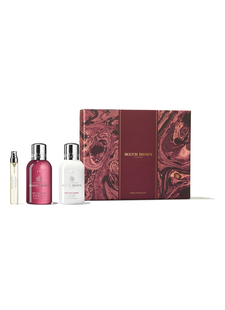 Molton Brown Fiery Pink Pepper -matkalahjasetti - Rajoitettu erä