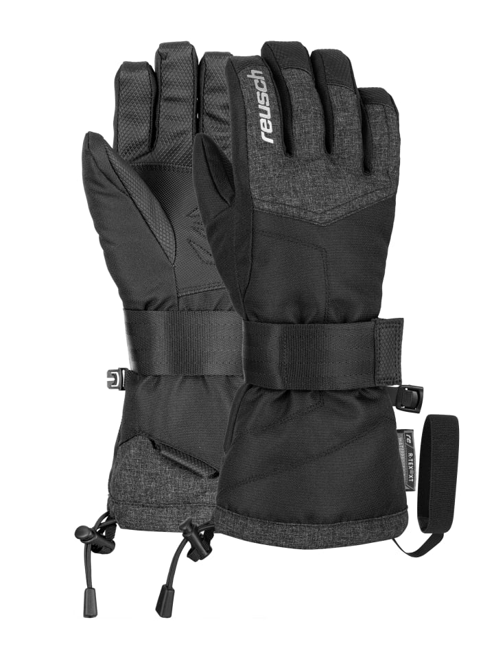 Reusch Fingerhandschuhe Baseplate R-TEX® XT Junior in blck/blck melange/silver günstig kaufen