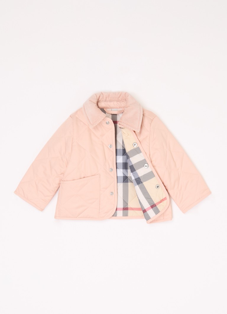 Burberry Indy stepēta jaka ar stepētu rakstu