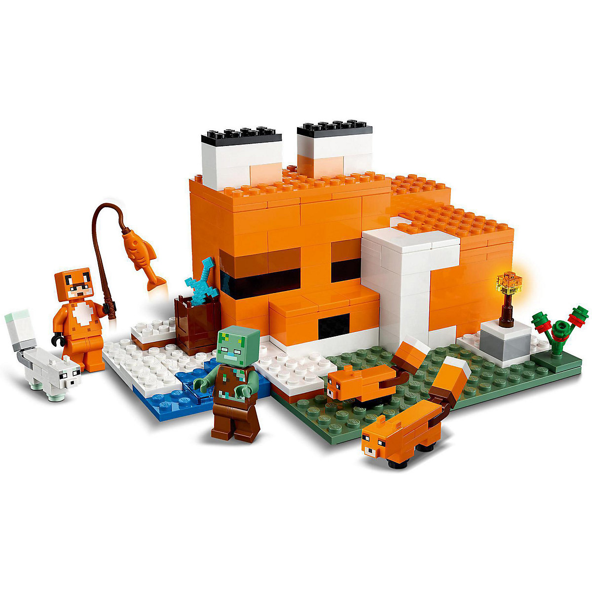 LEGO® Minecraft 21178 Die Fuchs-Lodge