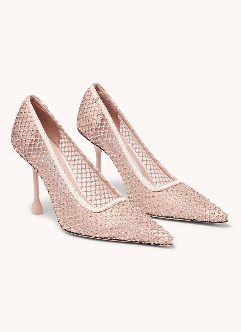 Jimmy Choo Ixia 95 pump with rhinestones