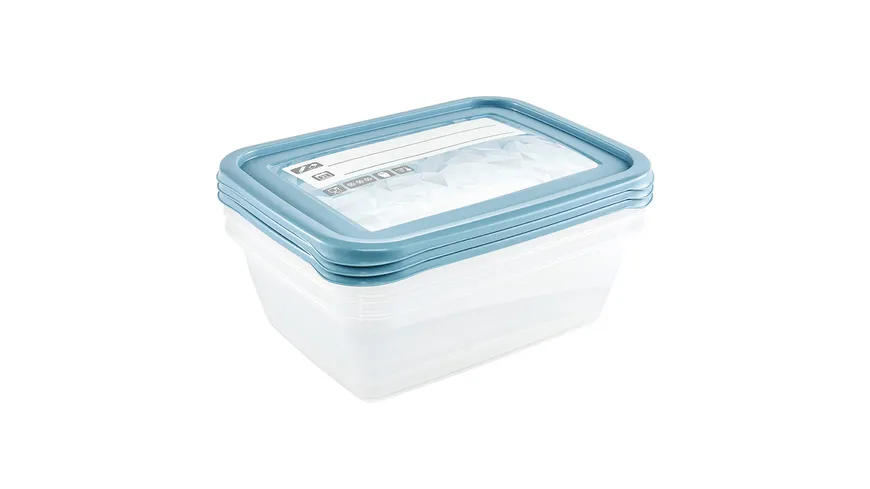 keeeper Gefrierdosen Set Mia Polar 3-tlg. 1,25l nordic blue