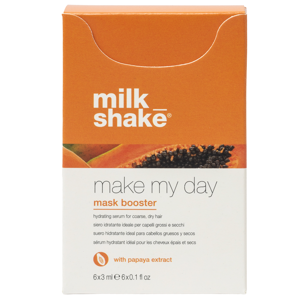 milk_shake Make My Day Mask Booster-Papaya 6x 3 ml
