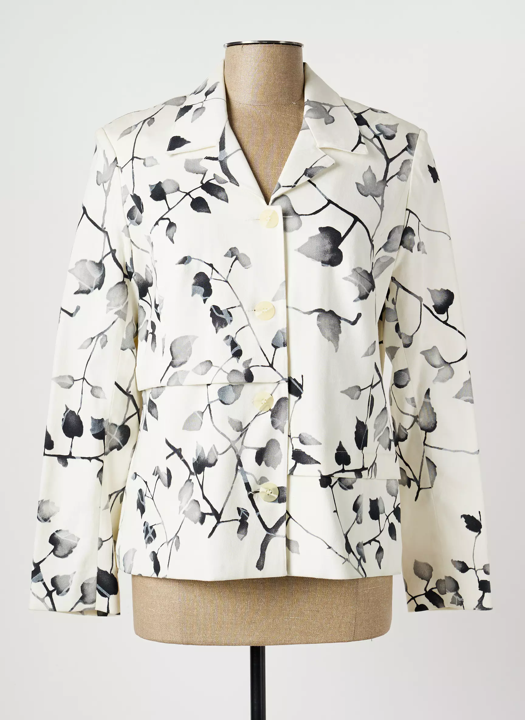 Claude Bauer Vestecasual Femme couleur blanc