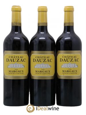 Château Dauzac 5ème Grand Cru Classé  2014 - Lot de 3 Bouteilles