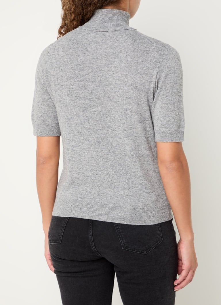 Benetton Fine-knit top in cashmere blend