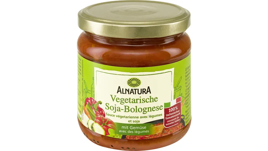 Alnatura Bio Vegetarische Soja Bolognese 350 ml