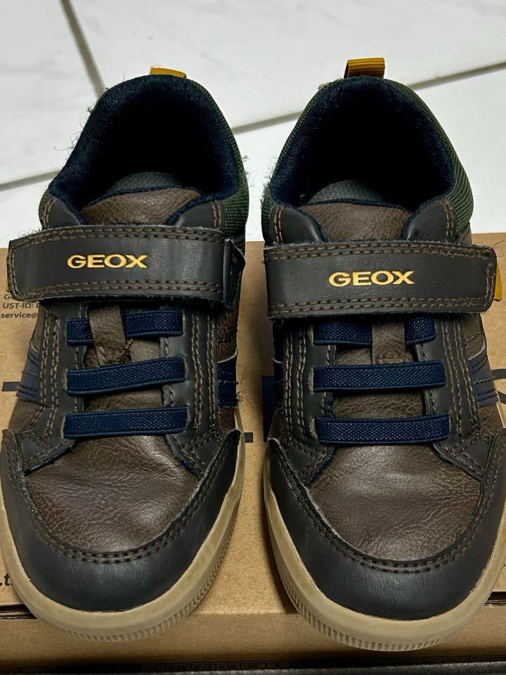 Geox Sneakers in Braun günstig kaufen 28