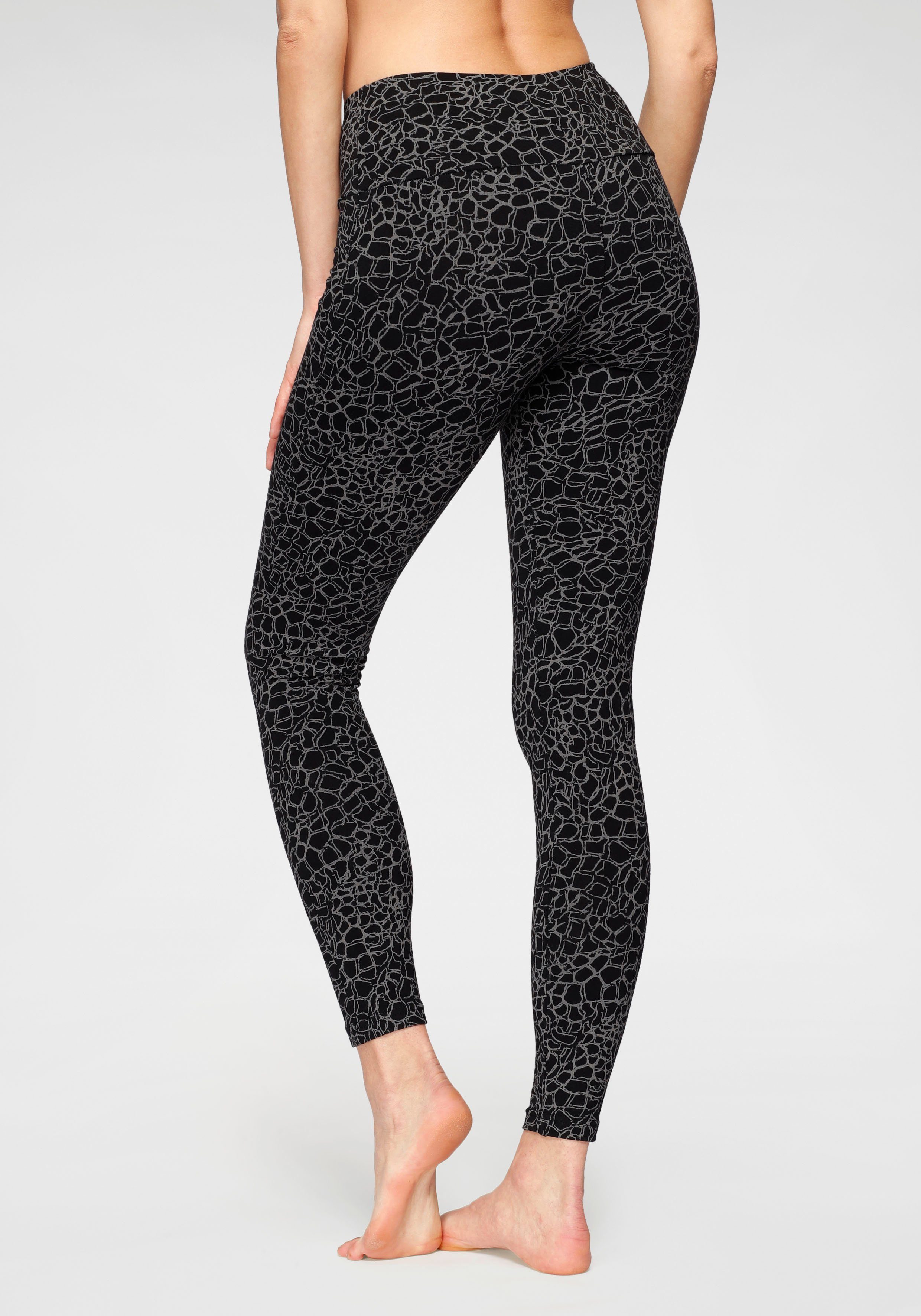 H.I.S Leggings (2er-Pack) in bedruckt und uni