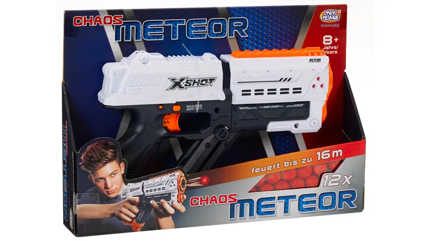 Müller - Toy Place - Ball Blaster Chaos Meteor inkl. 12 Bällen, 1 Stück, sortiert