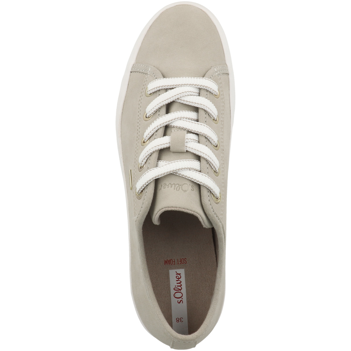s.Oliver 5-23619-30 Sneaker Low hellgruen