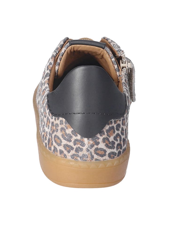 Ricosta Leder-Sneakers in Beige/ Braun günstig kaufen