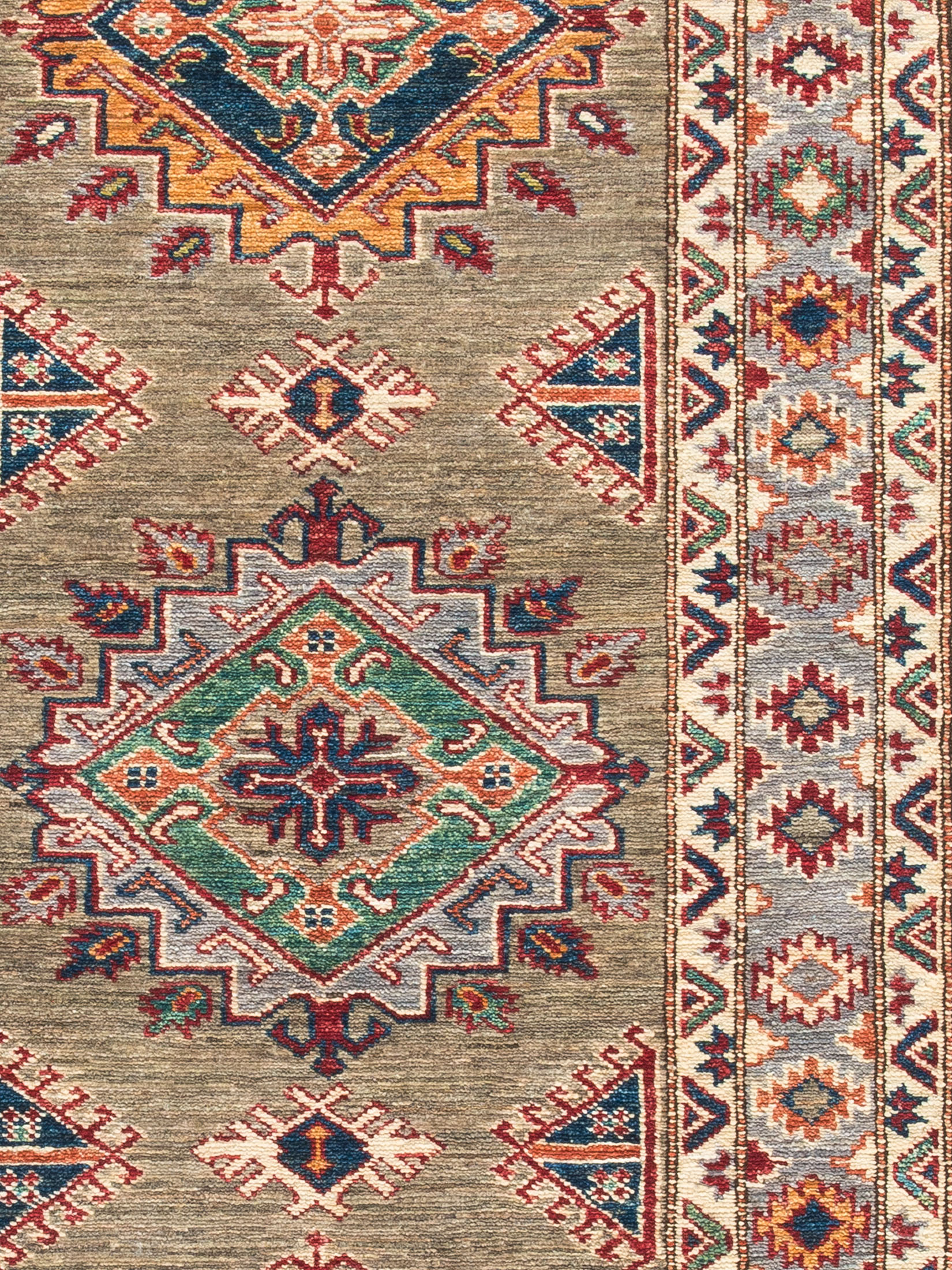 Kazak Ghazni ca. 83 x 254 cm, Unikat / Einzelstück
