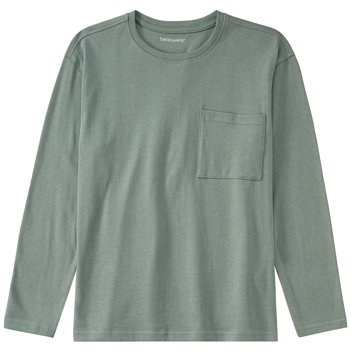 Jungen Langarmshirt mit Brusttasche