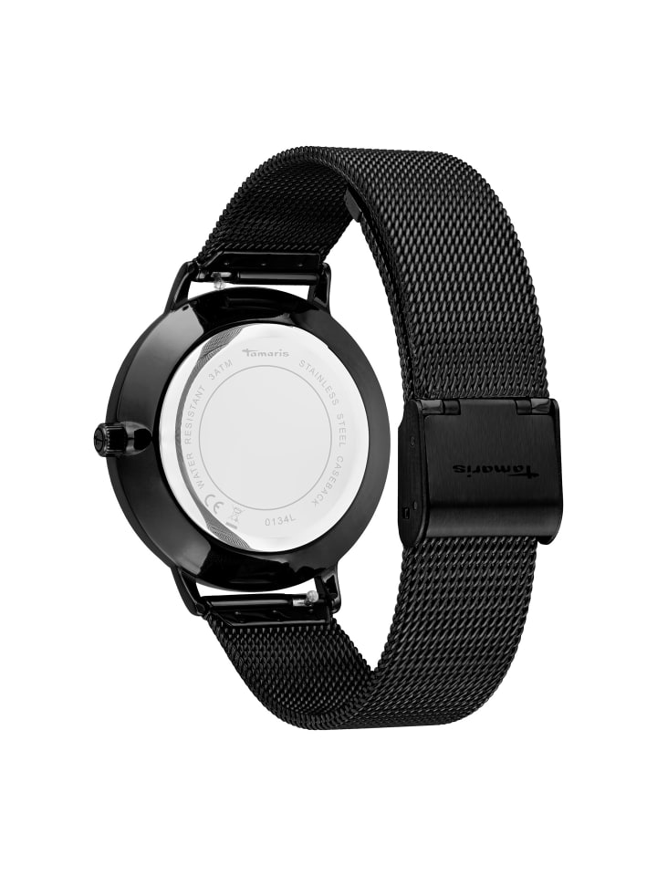 Tamaris Uhr in schwarz günstig kaufen onesize