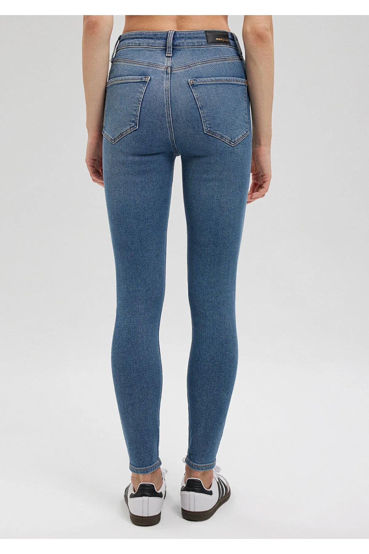 Mavi  Serenay Gold Shape Indigoblaue Jeanshose 100980-30860