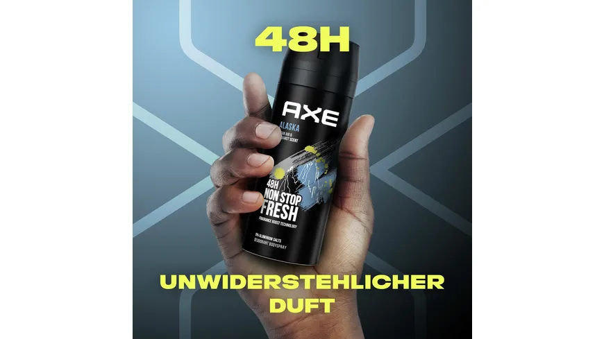 AXE Deospray Alaska ohne Aluminium 150 ml