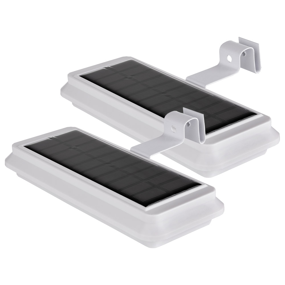 I-Glow Solar-Dachrinnenlicht - 2er-Set