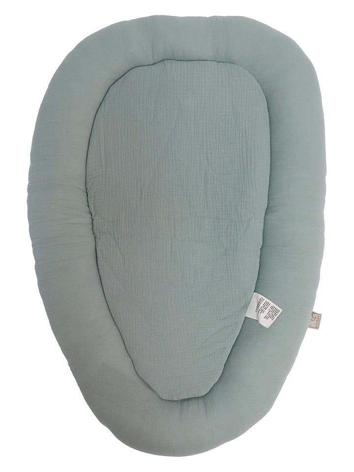 Kaiser Naturfellprodukte Musselin-Kuschelnest in Grün - (L)80 x (B)40 cm günstig kaufen onesize