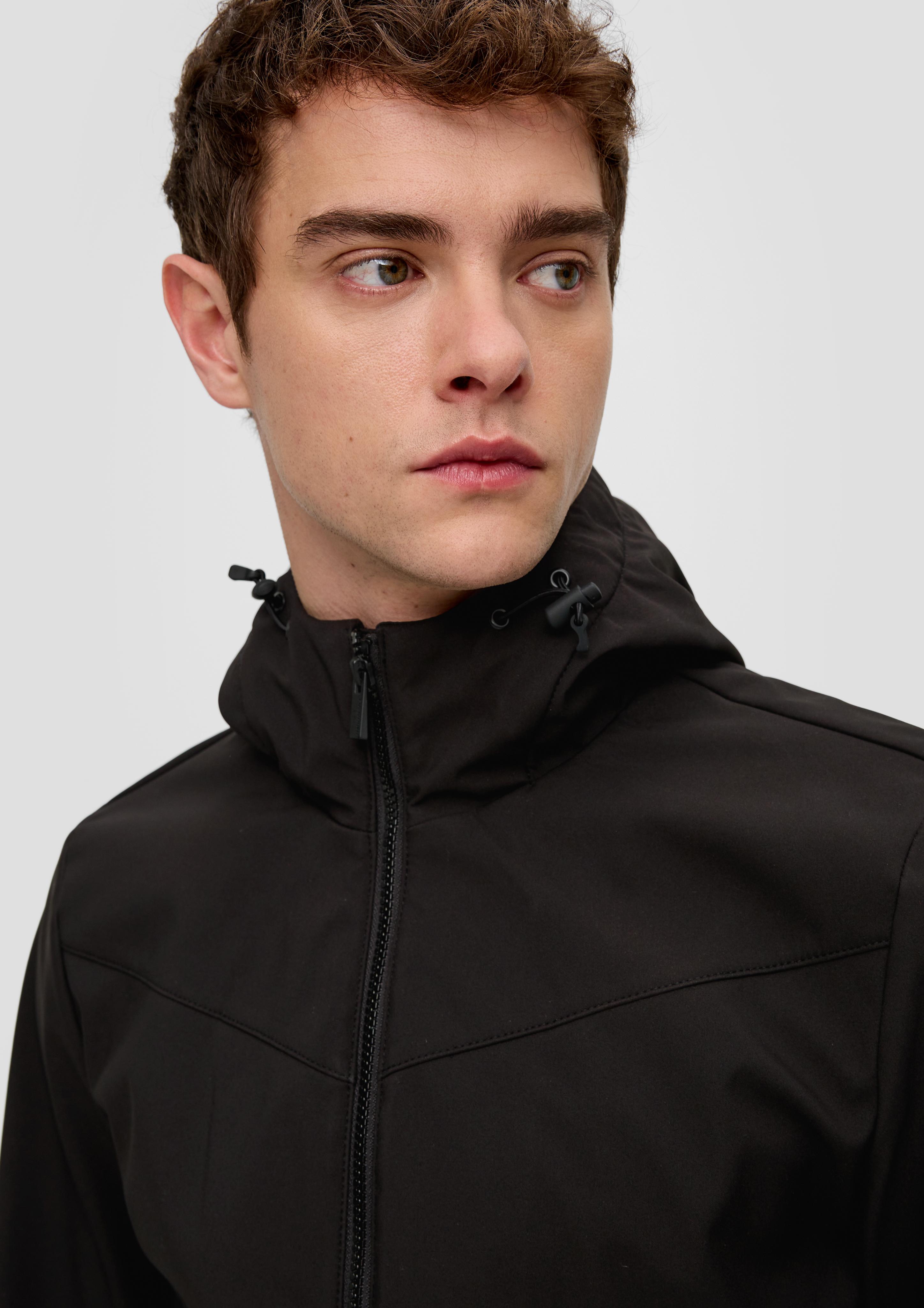 Softshelljacke mit Kapuze  2141622-9999