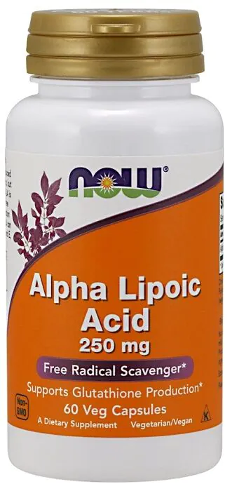Κάψουλες Άλφα Λιποϊκού Οξέος Now Foods 250 mg