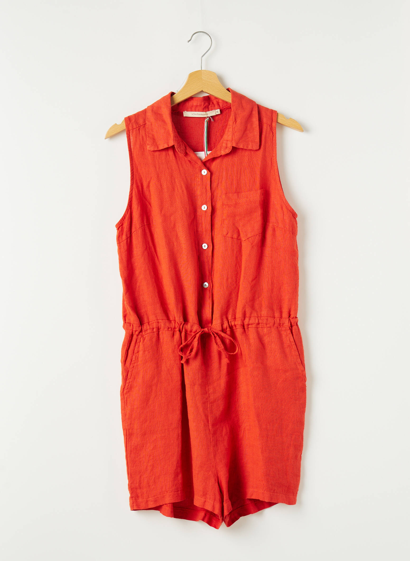 La Fee Maraboutee Combi Shorts Femme couleur orange