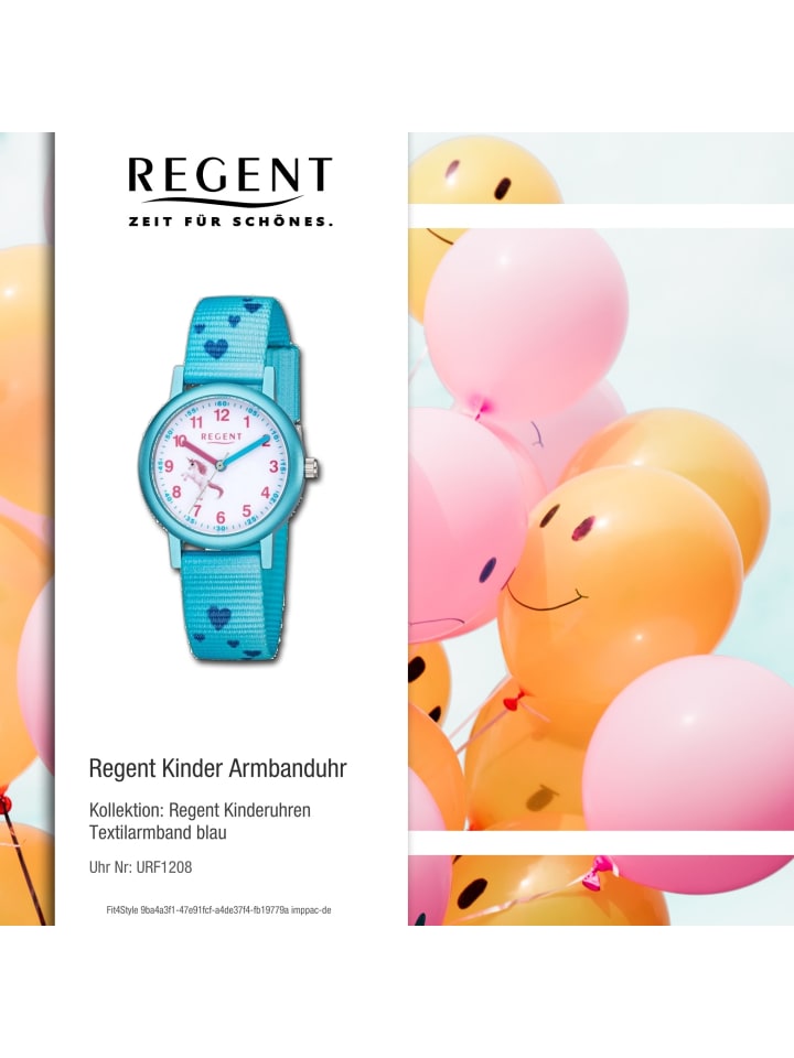 Regent Analog-Armbanduhr Regent Kinderuhren blau klein (ca. 29mm) günstig kaufen onesize