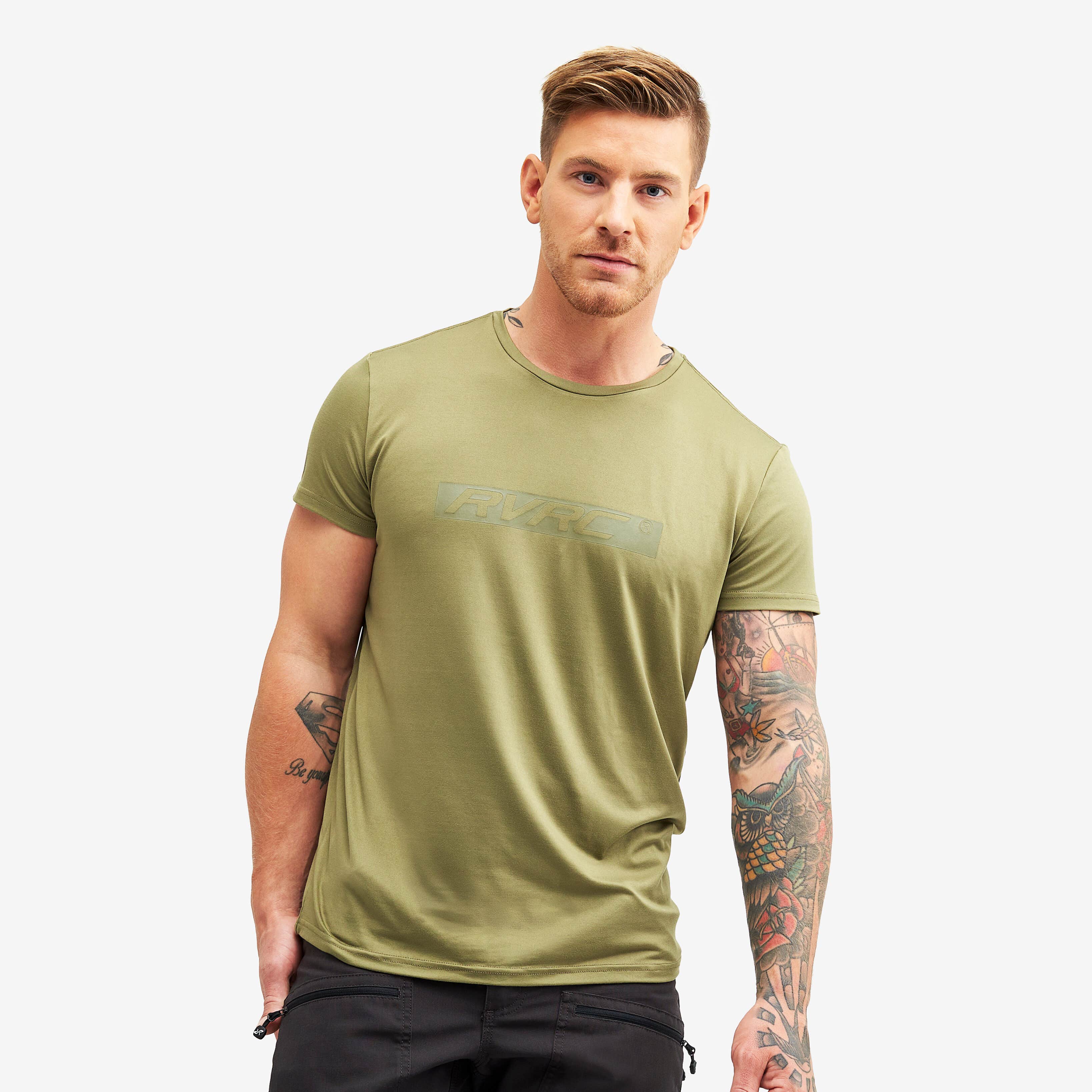 Backpacker Tee Homme Burnt Olive
