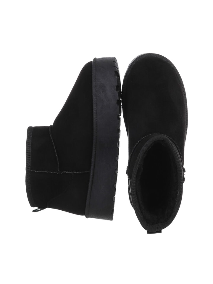 Ital-Design Stiefelette in Schwarz günstig kaufen
