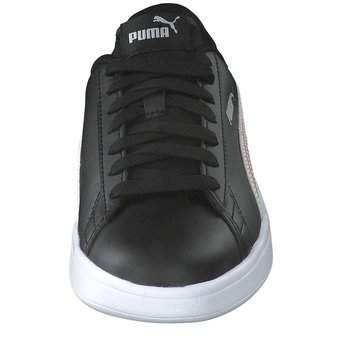 PUMA Smash v2 Holo Jr Sneaker in schwarz
