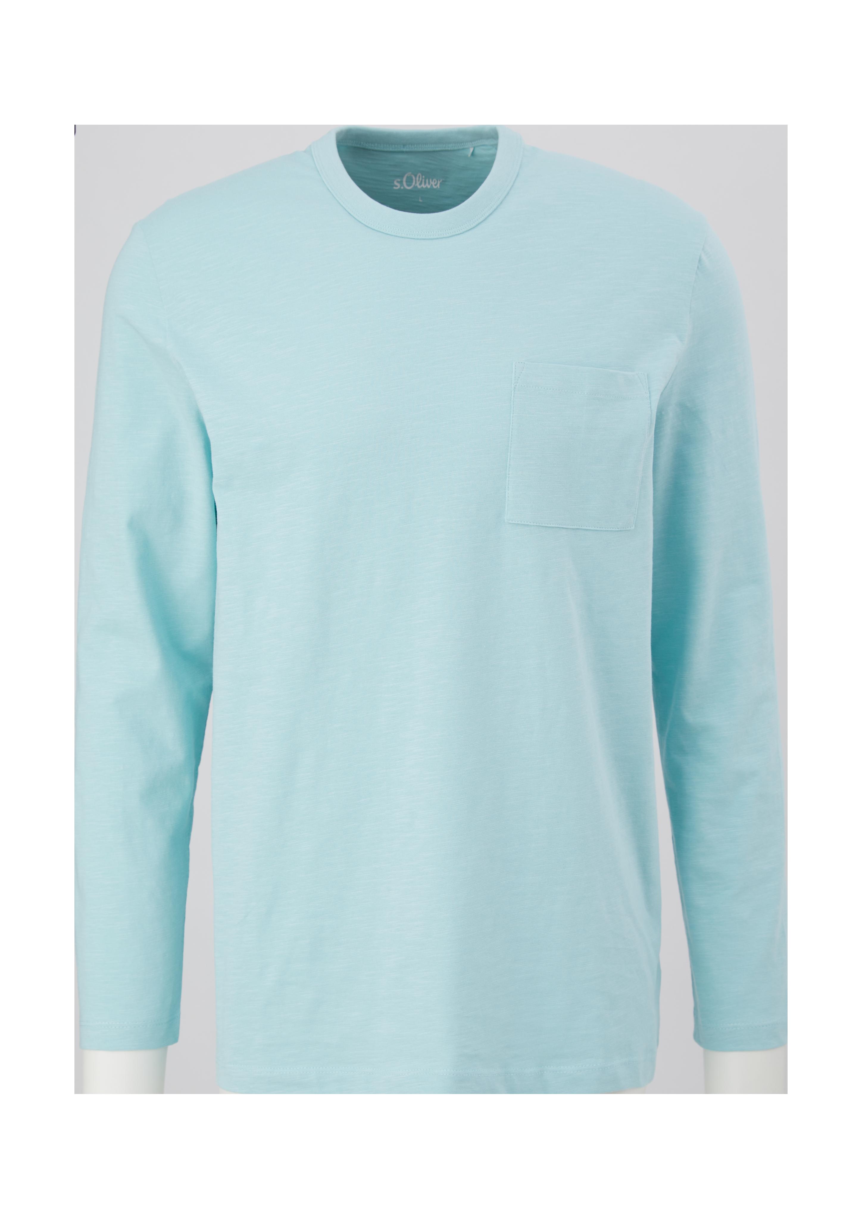 Longsleeve mit Flammgarnstruktur  2129144-6067