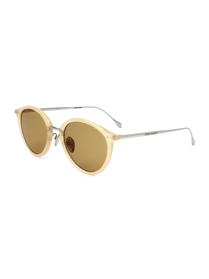 ISABEL MARANT ÉTOILE Damen-Sonnenbrille in Gelb-Silber/ Hellbraun günstig kaufen 52