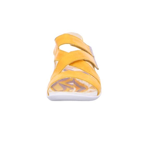 THINK Riemchen Sandalen gelb SANDAAL