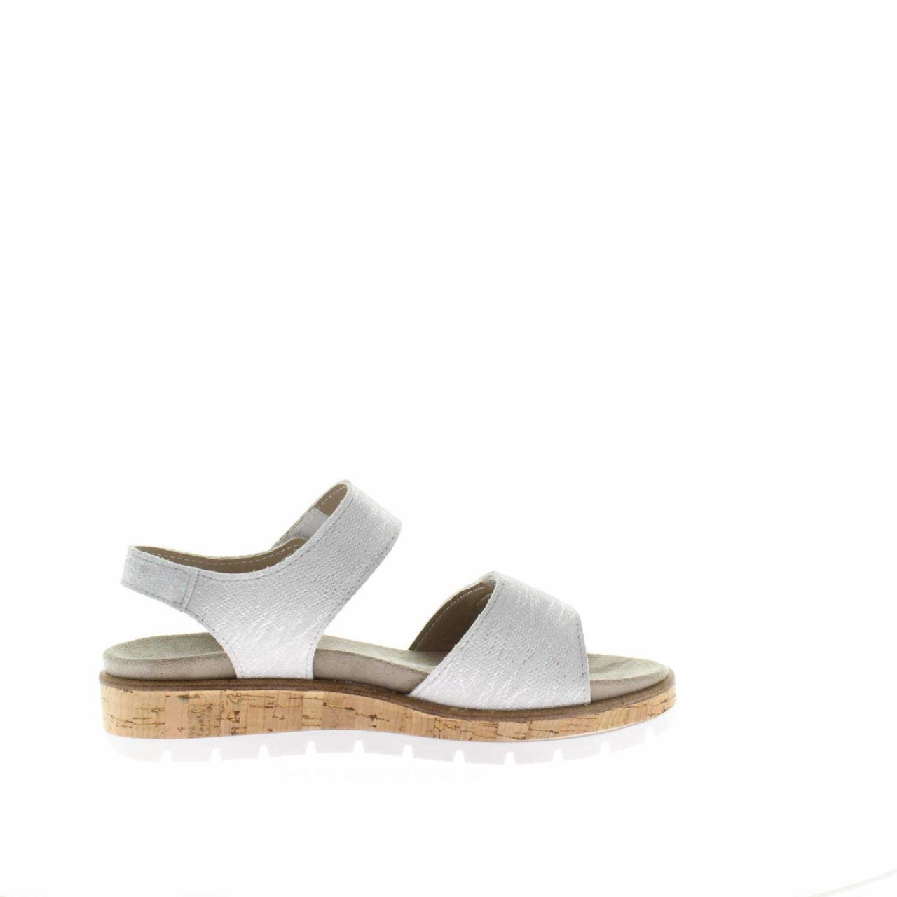 HASSIA Keilsandalen grau