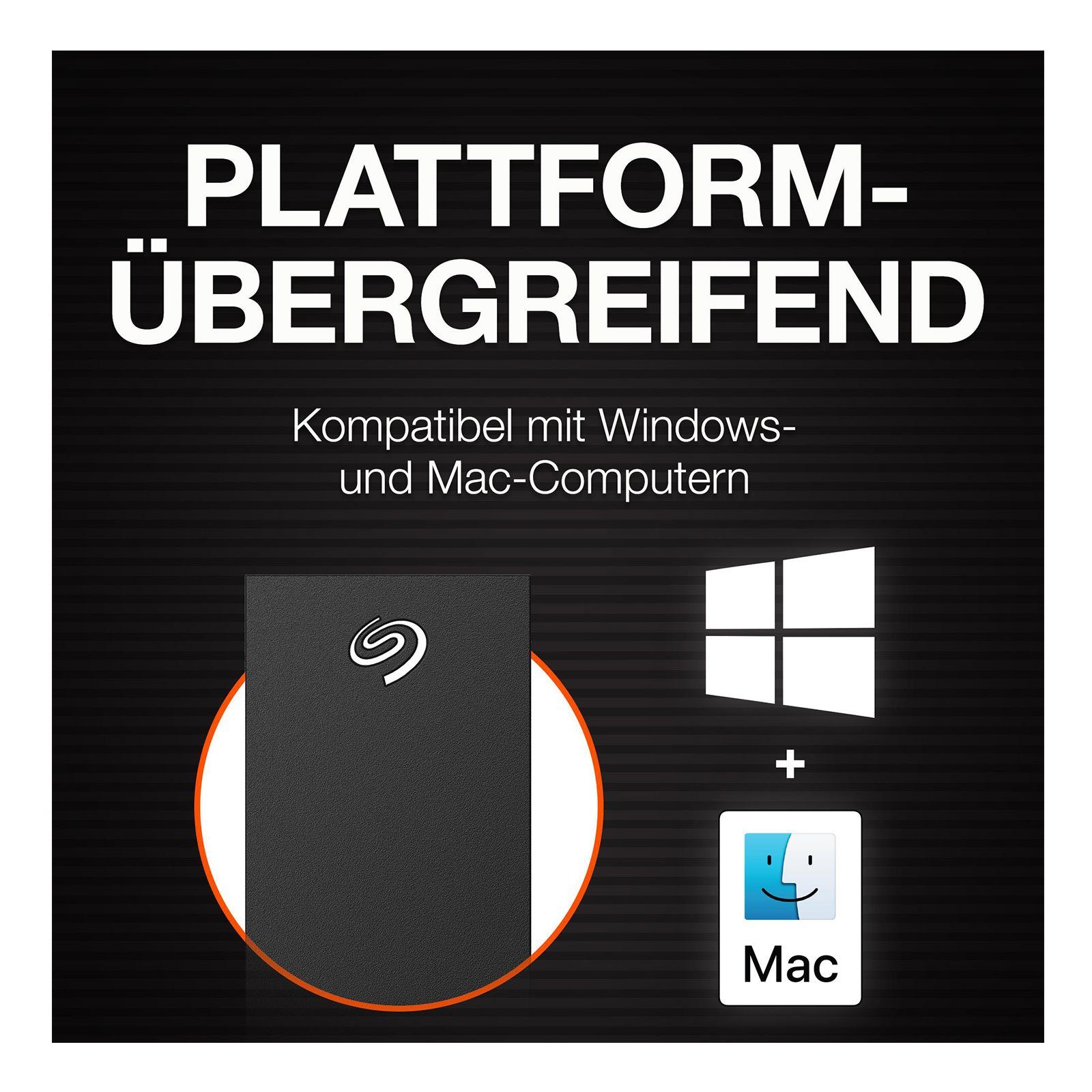 Seagate OneTouch HDD-Festplatte (8TB), Desktop Hub 8TB Externe HDD-Festplatte