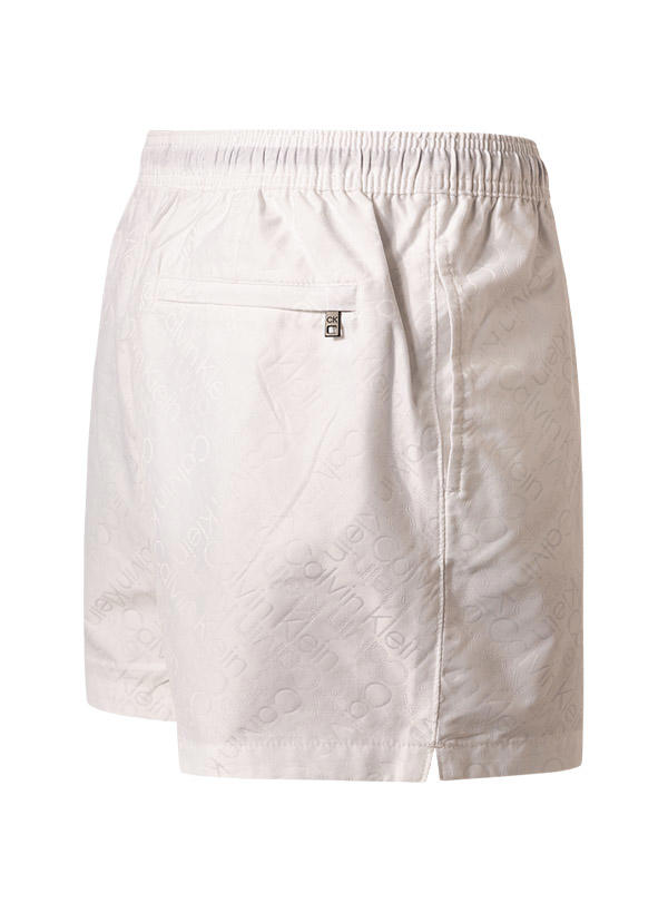 Calvin Klein Swimwear, Badeshorts, Mikrofaser, weiß
