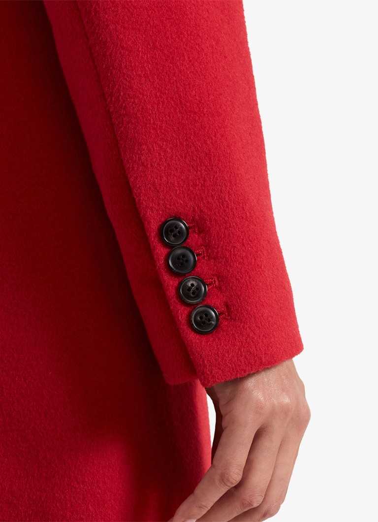 Phase Eight Skye coat in wool blend with flap pockets