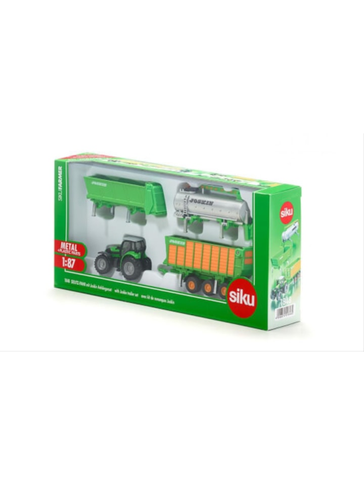 SIKU  Spielzeugfahrzeug Deutz-Fahr mit Joskin Anhängerset - ab 3 Jahre günstig kaufen onesize