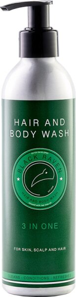 Black Raven 3 in 1 Hair & Body Shampoo