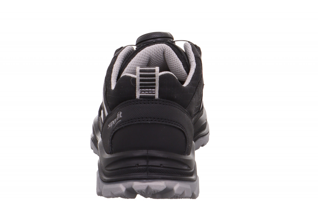 JUPITER - Schwarz/Hellgrau Sneaker low mit BOA® Drehverschluss