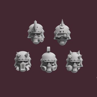 Crimson Legion Heads Set#2 (5)
