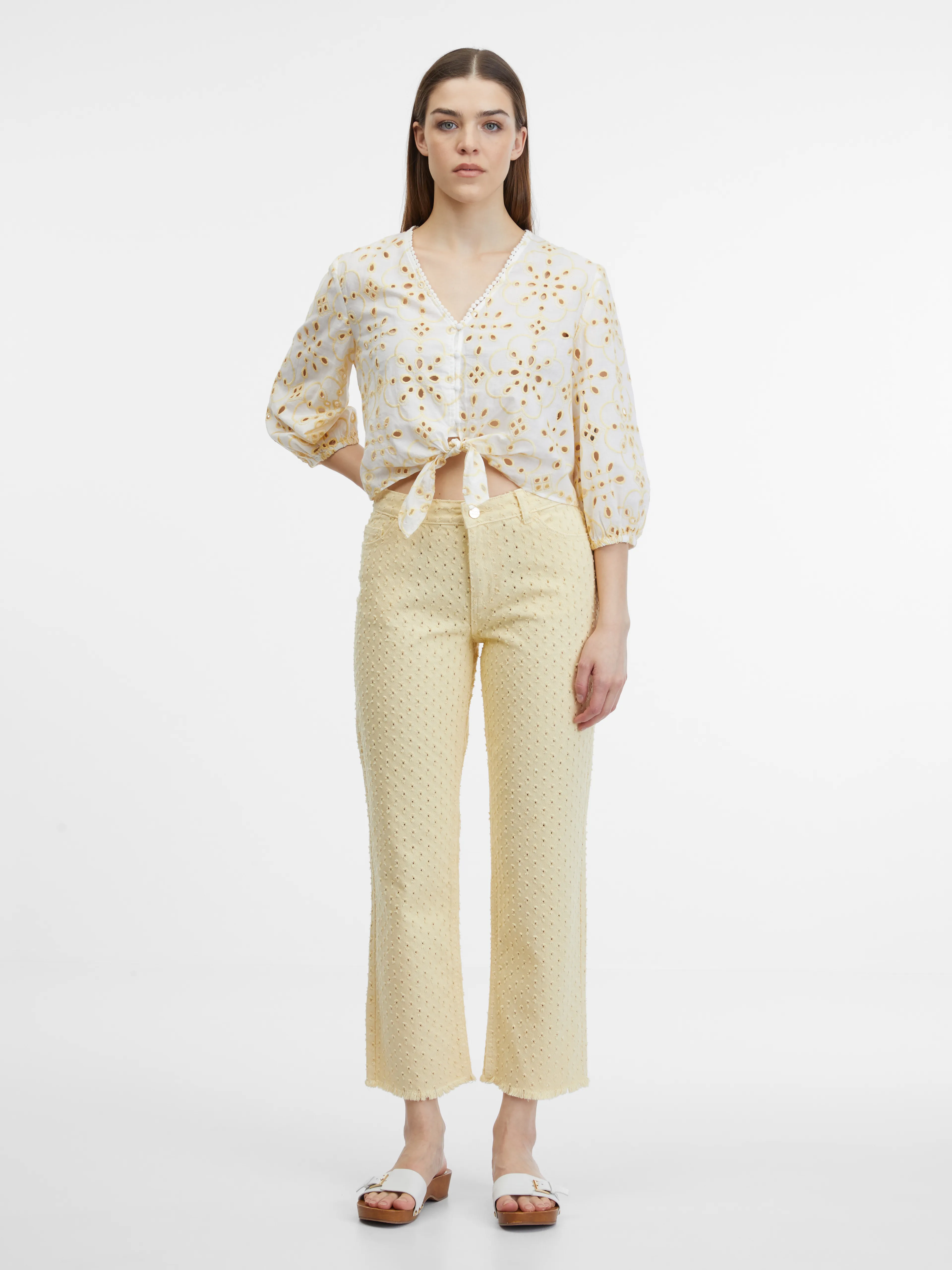 Gelbe Damenhose ORSAY