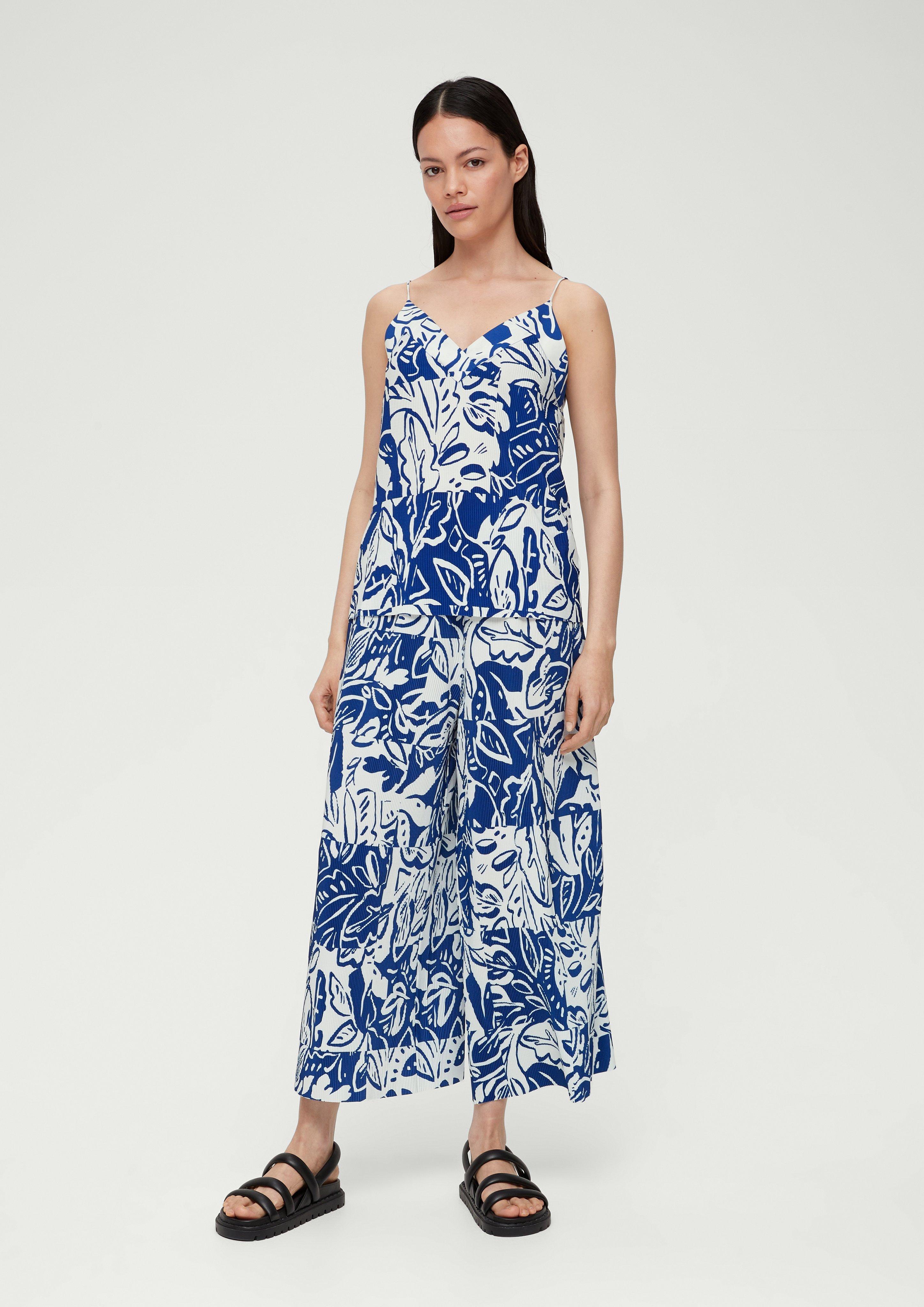 Relaxed: Hose mit Plisseefalten  2132038-56A0