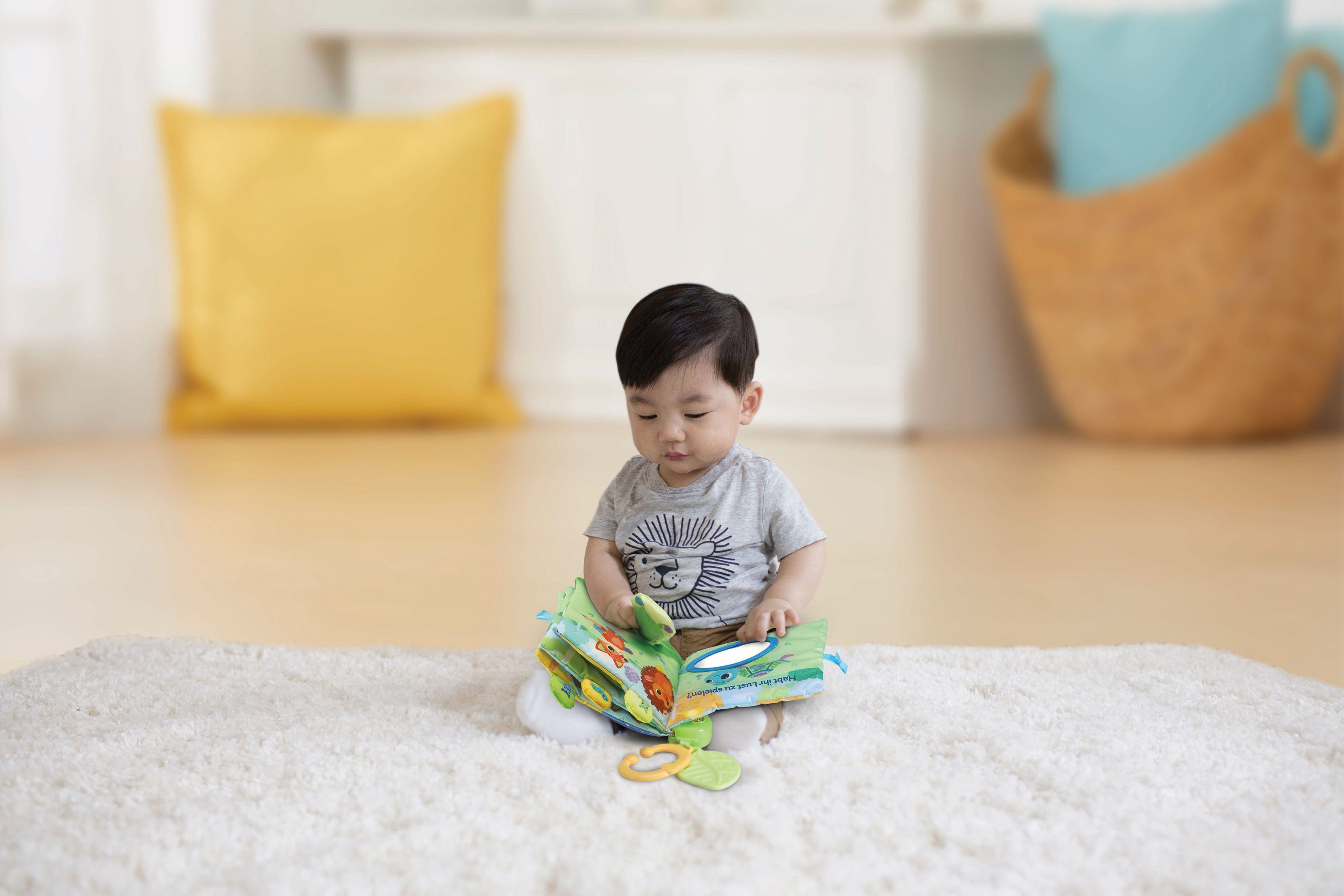 Vtech® Buch VTechBaby, Babys Musik-Kuschelbuch, mit Soundfunktion