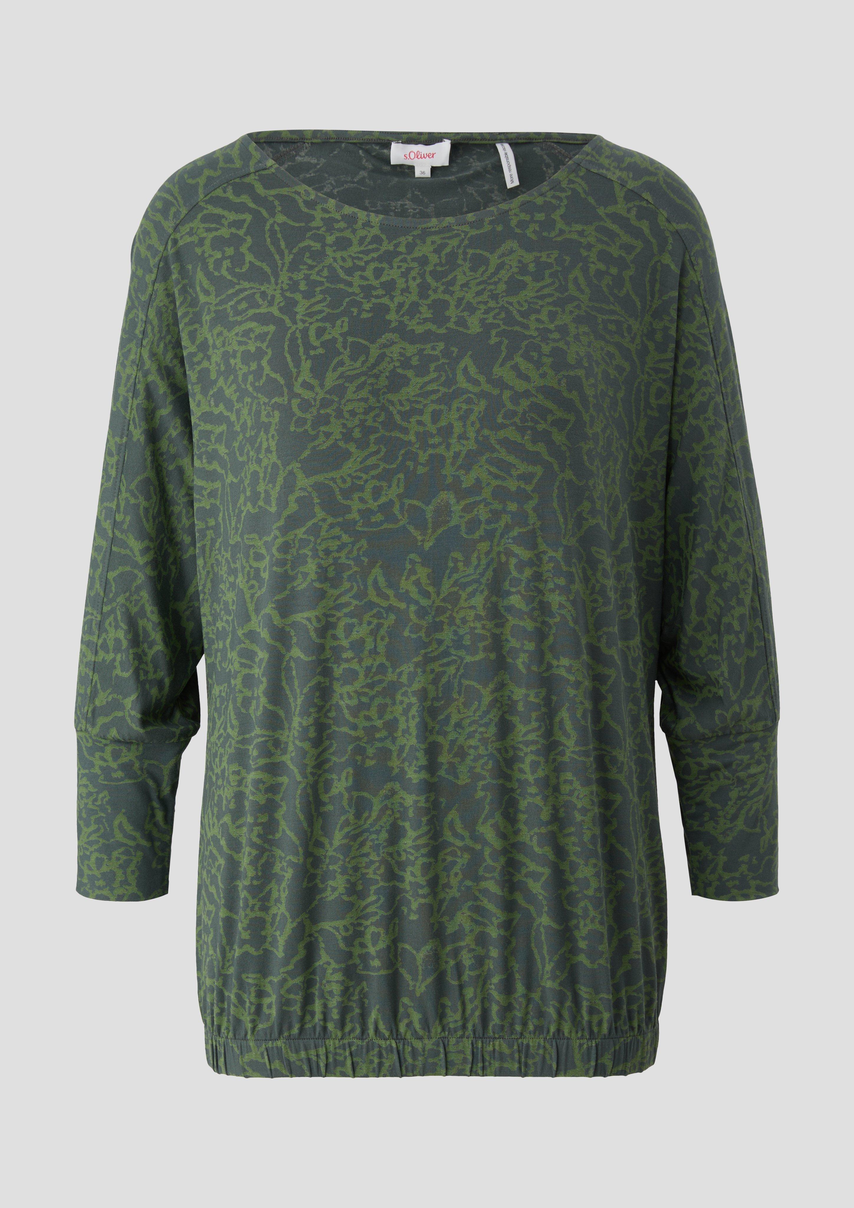 T-Shirt aus Viskosestretch  2137160-79A0