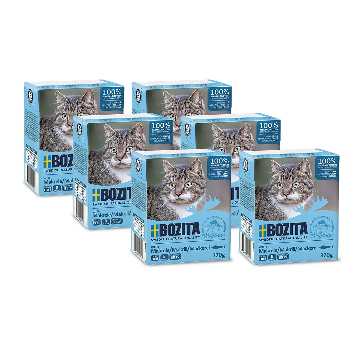 Bozita Tetra Häppchen in Gelee mit Makrele kaufen bei ZooRoyal